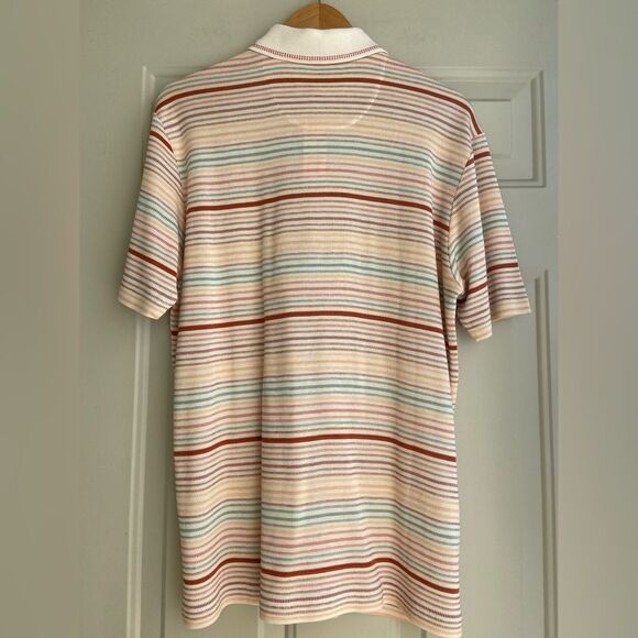 Tommy Bahama Mens Polo Shirt Size Medium - Picture 3 of 8